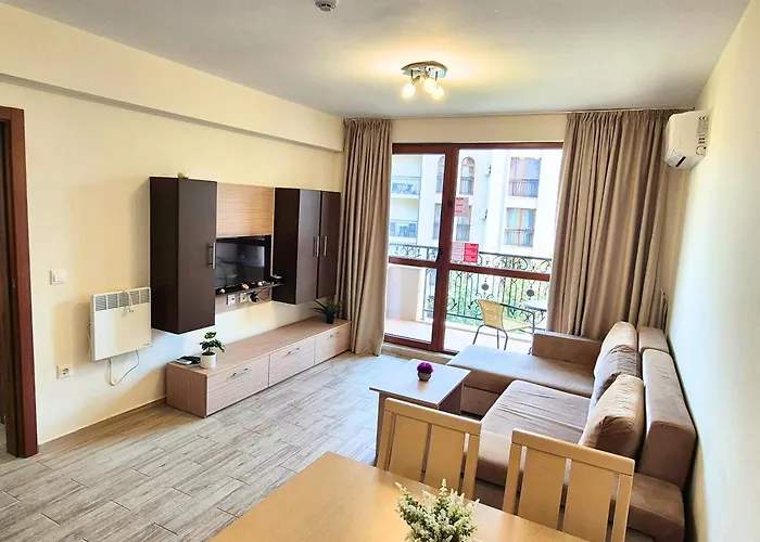 Апартамент Attractive In Sunny Cascadas Family Слънчев бряг